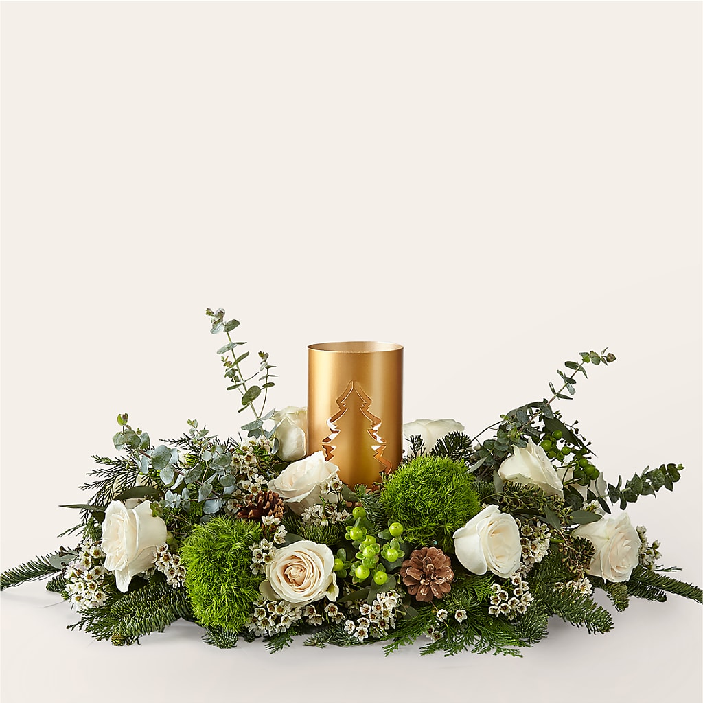 Chestnuts Roasting Centerpiece – Mt Scott Flowers, Happy Valley OR