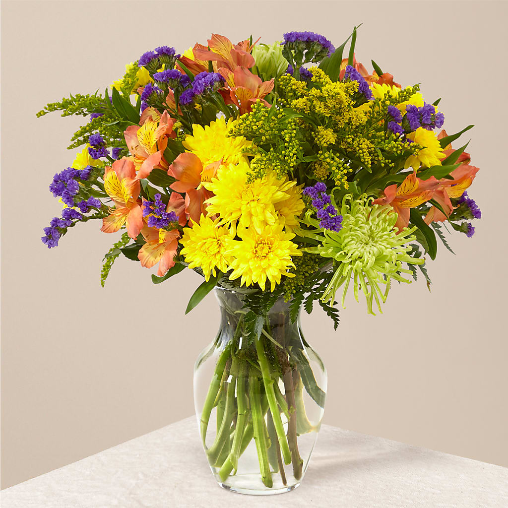 Marmalade Skies Bouquet – Mt Scott Flowers, Happy Valley OR