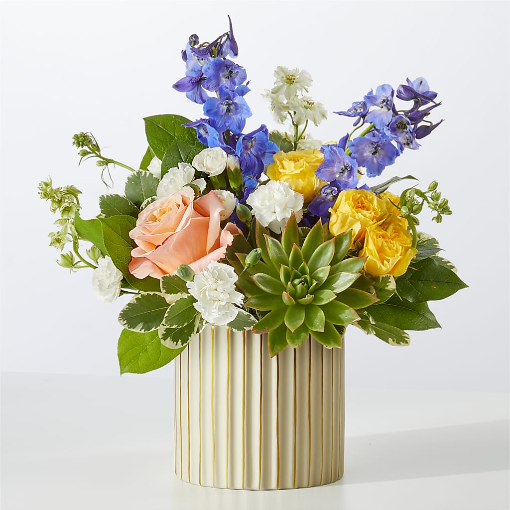 Cobalt Reverie Bouquet – Mt Scott Flowers, Happy Valley OR
