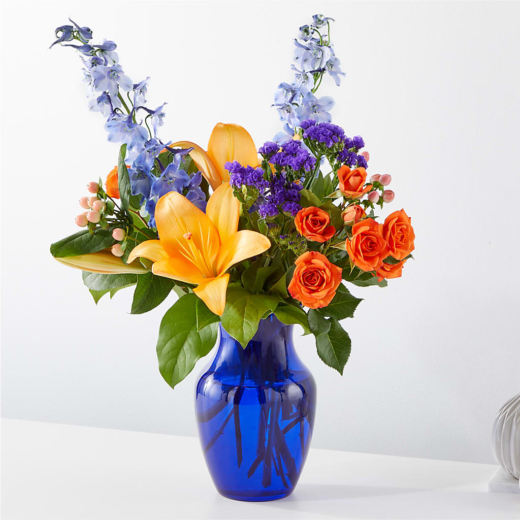 Radiant Citrus Bouquet – Mt Scott Flowers, Happy Valley OR