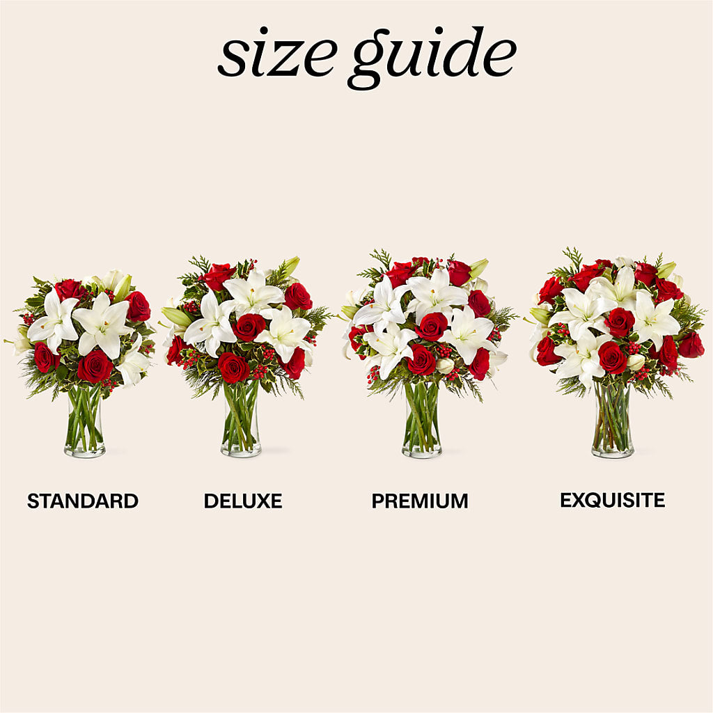 Sparkling Snowflakes Bouquet – Mt Scott Flowers, Happy Valley OR