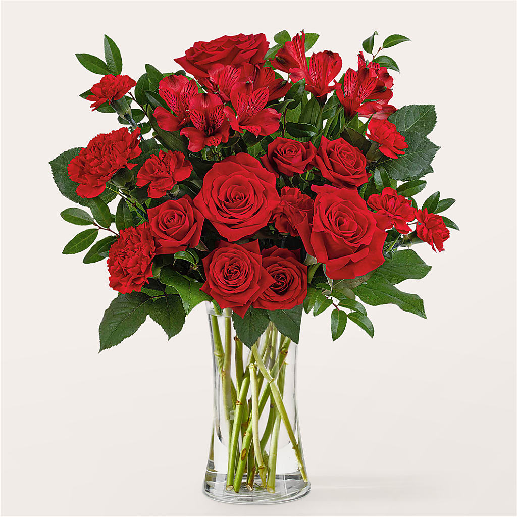 Brilliant Ruby Bouquet – Mt Scott Flowers, Happy Valley OR
