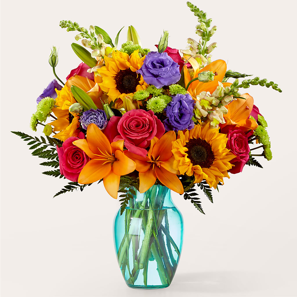 Double Rainbow Bouquet – Mt Scott Flowers, Happy Valley OR