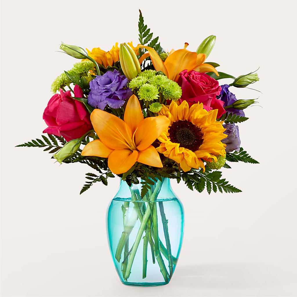 Double Rainbow Bouquet – Mt Scott Flowers, Happy Valley OR