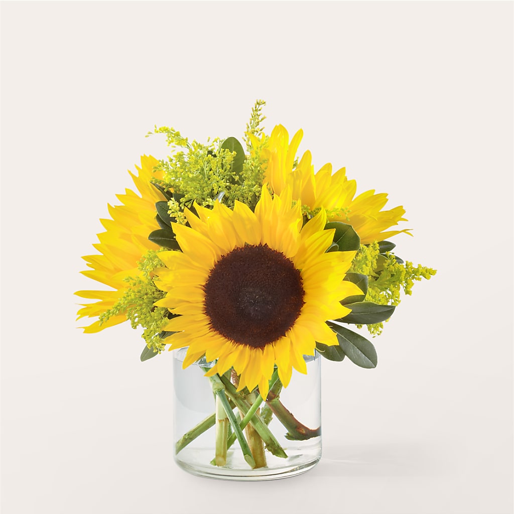 Beaming Sunflower Bouquet – Mt Scott Flowers, Happy Valley OR