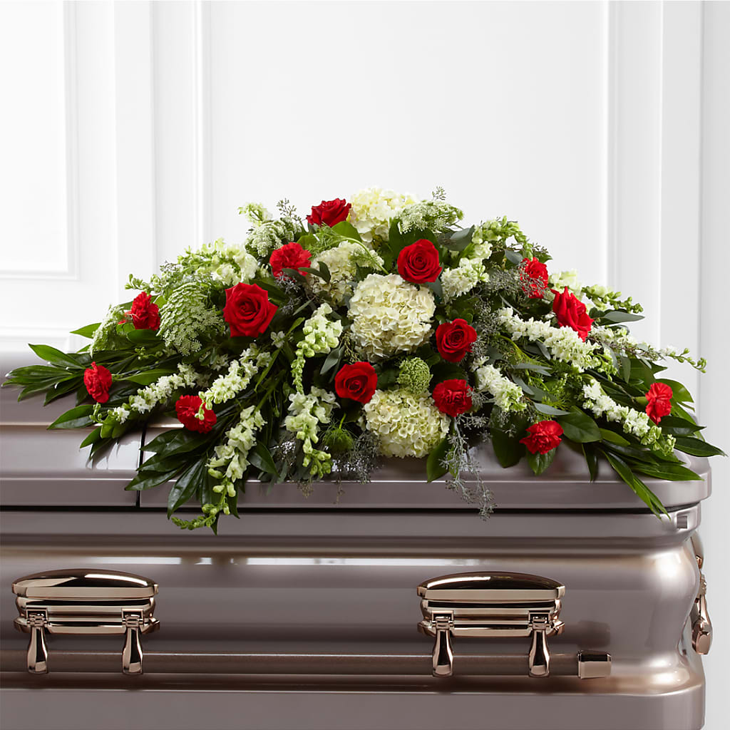 Sincerity Casket Spray – Mt Scott Flowers, Happy Valley OR