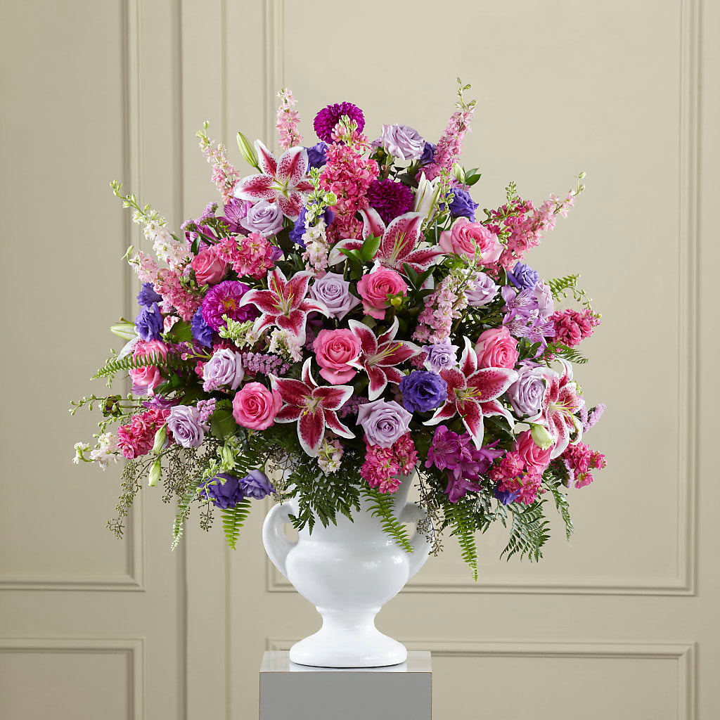 Peaceful Tribute Arrangement – Mt Scott Flowers, Happy Valley OR