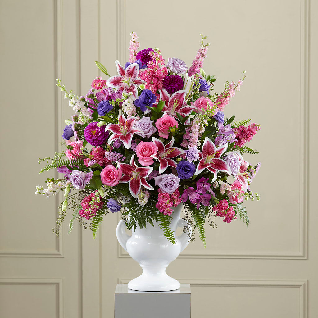 Peaceful Tribute Arrangement – Mt Scott Flowers, Happy Valley OR