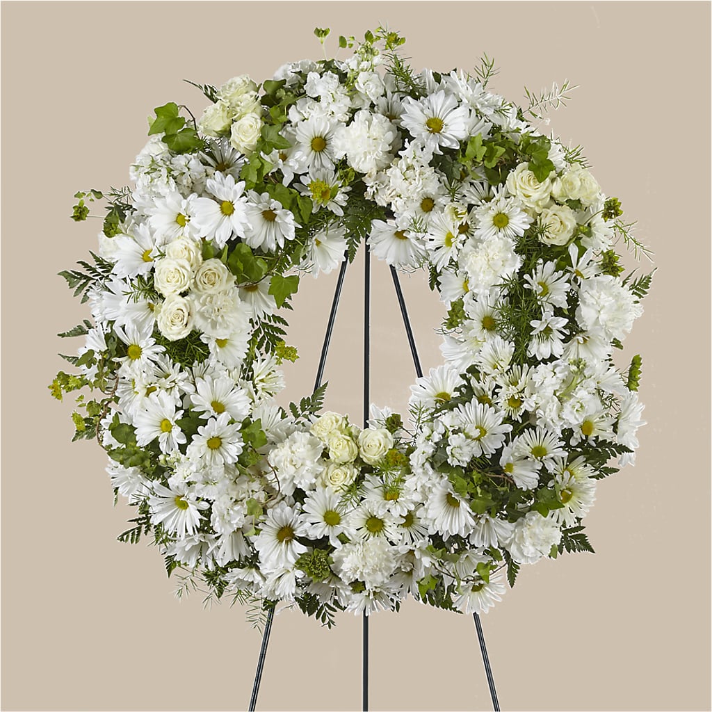 Faithful Wishes Wreath – Mt Scott Flowers, Happy Valley OR