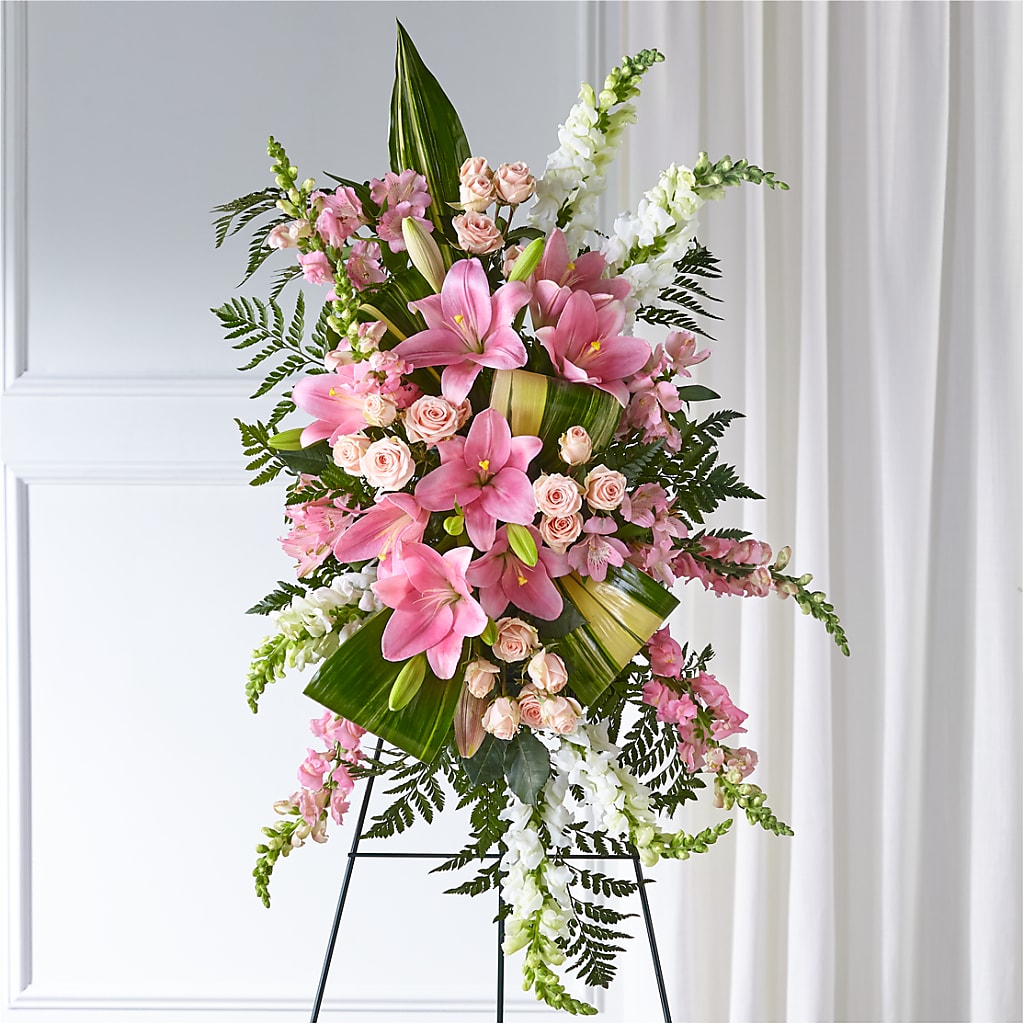 Elegant Embrace Standing Spray – Mt Scott Flowers, Happy Valley OR