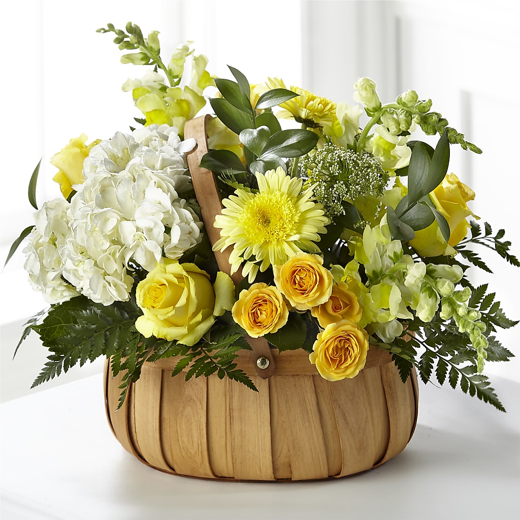 Rustic Remembrance Basket – Mt Scott Flowers, Happy Valley OR
