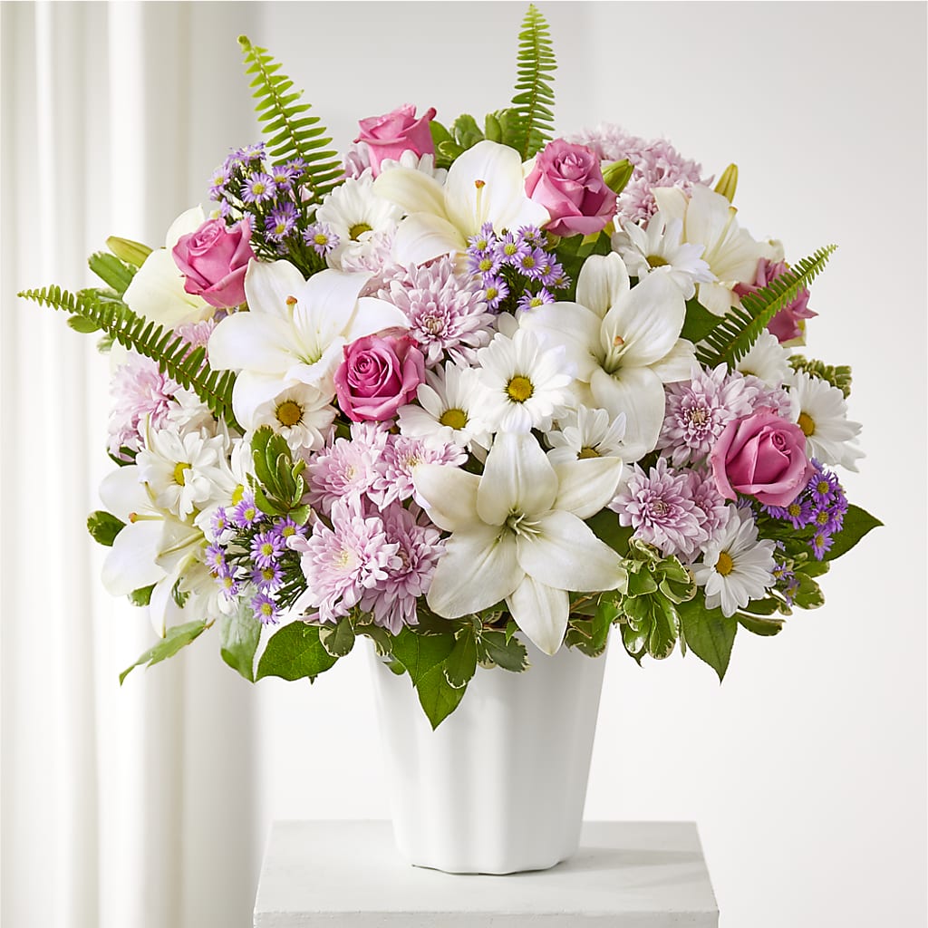 Warmest Thoughts Tabletop Basket – Mt Scott Flowers, Happy Valley OR