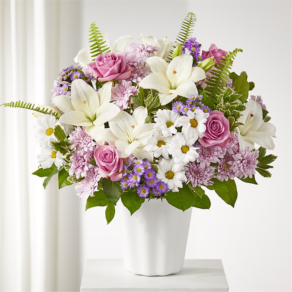 Warmest Thoughts Tabletop Basket – Mt Scott Flowers, Happy Valley OR