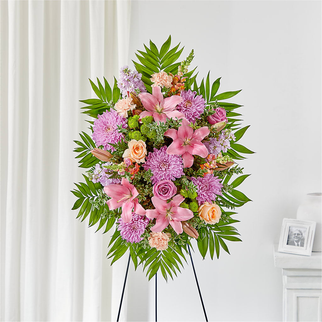 Love & Light Standing Spray – Mt Scott Flowers, Happy Valley OR