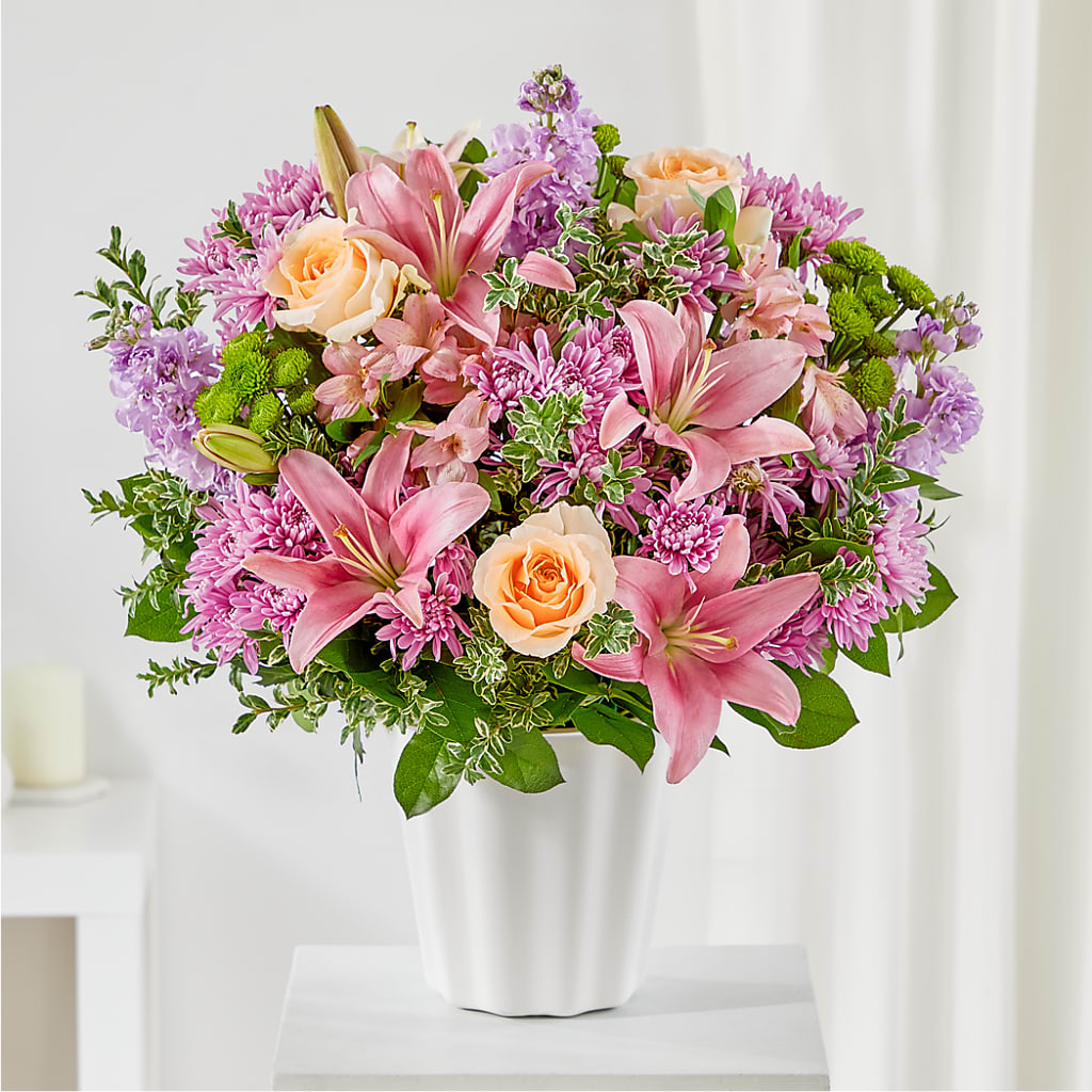 Supportive Embrace Tabletop Basket – Mt Scott Flowers, Happy Valley OR