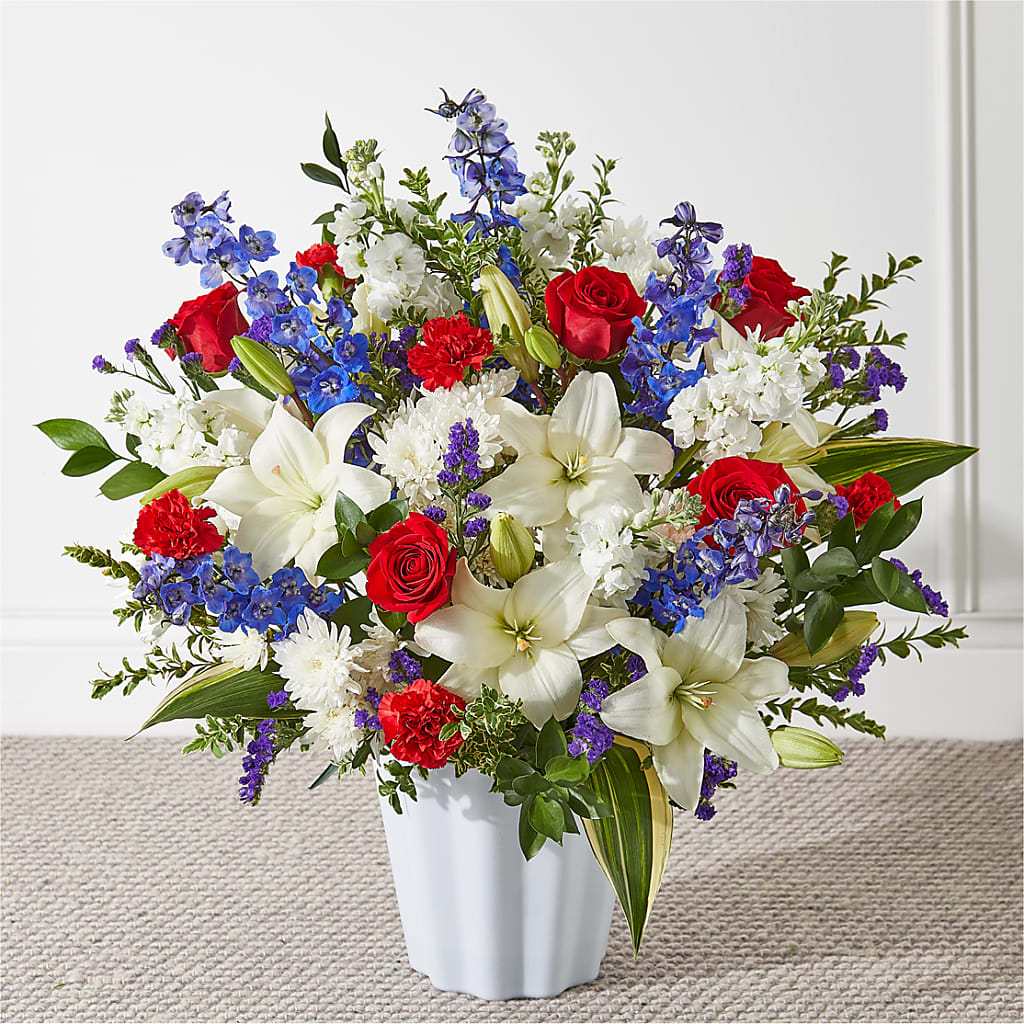 Consoled Floor Basket – Mt Scott Flowers, Happy Valley OR