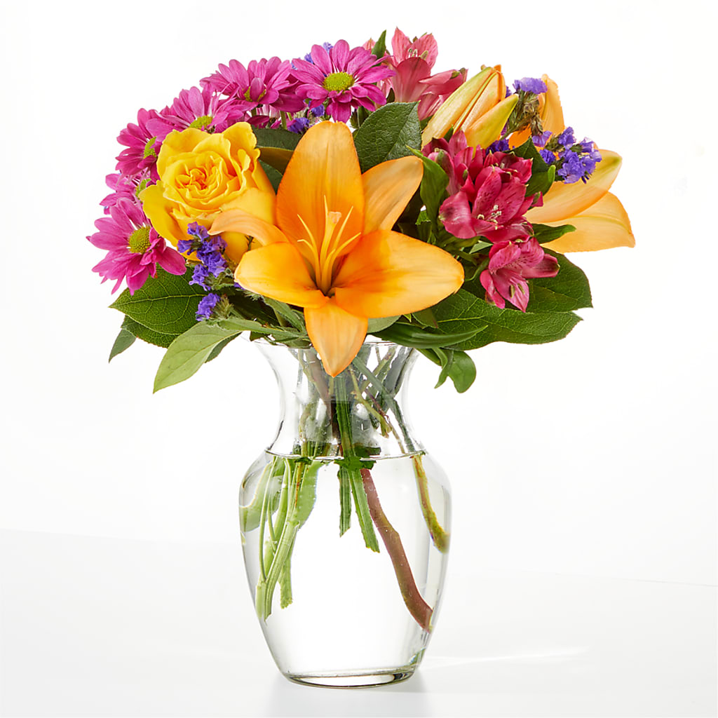 Colorful Visions Bouquet – Mt Scott Flowers, Happy Valley OR
