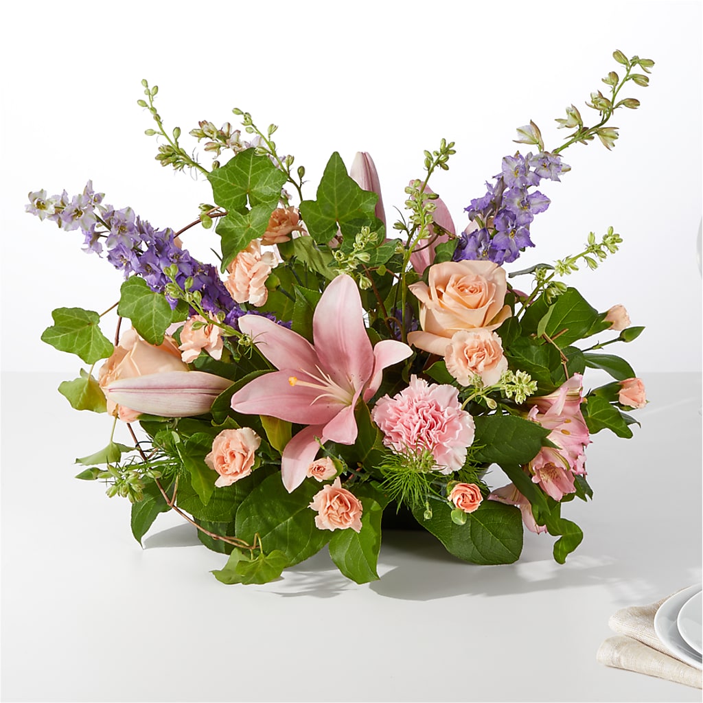 Blossom Time Centerpiece – Mt Scott Flowers, Happy Valley OR