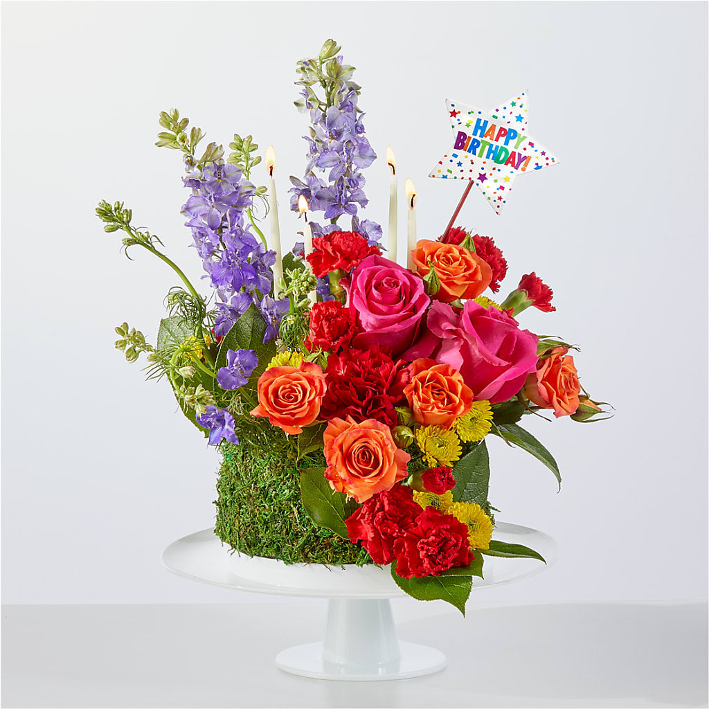 Best Year Yet Floral Cake – Mt Scott Flowers, Happy Valley OR
