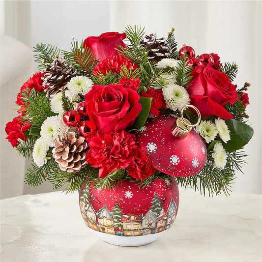 Christmas Carols Ornament –  Mt Scott Flowers, Happy Valley OR