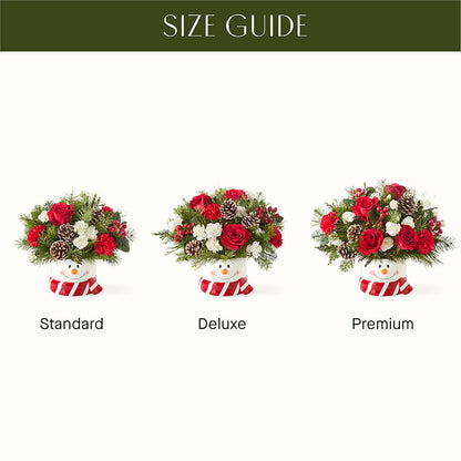Jolly Snowman Bouquet –  Mt Scott Flowers, Happy Valley OR