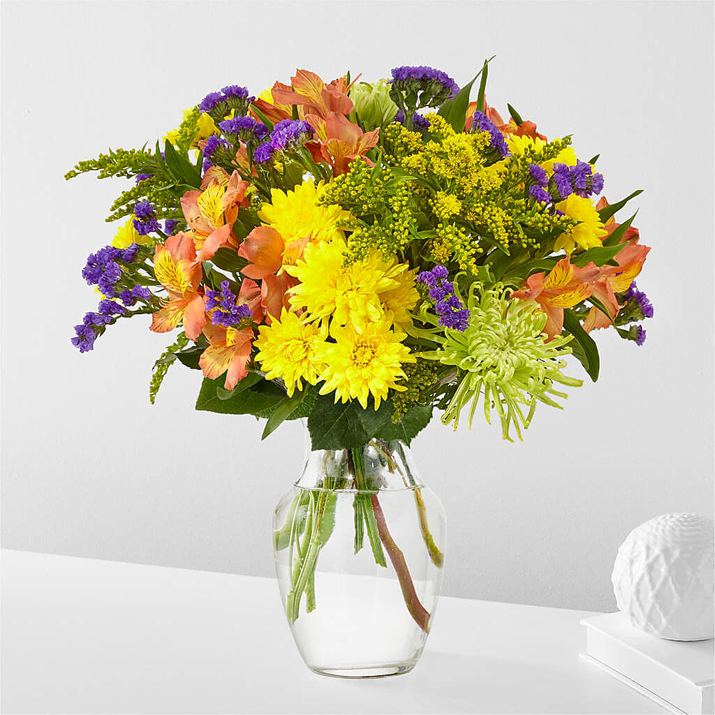 Marmalade Skies Bouquet –  Mt Scott Flowers, Happy Valley OR