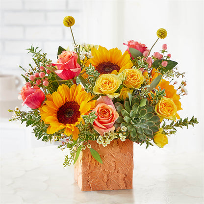 Sunflower Season Bouquet –  Mt Scott Flowers, Happy Valley OR
