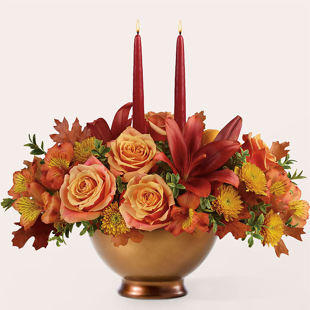 Harvest Table Centerpiece –  Mt Scott Flowers, Happy Valley OR
