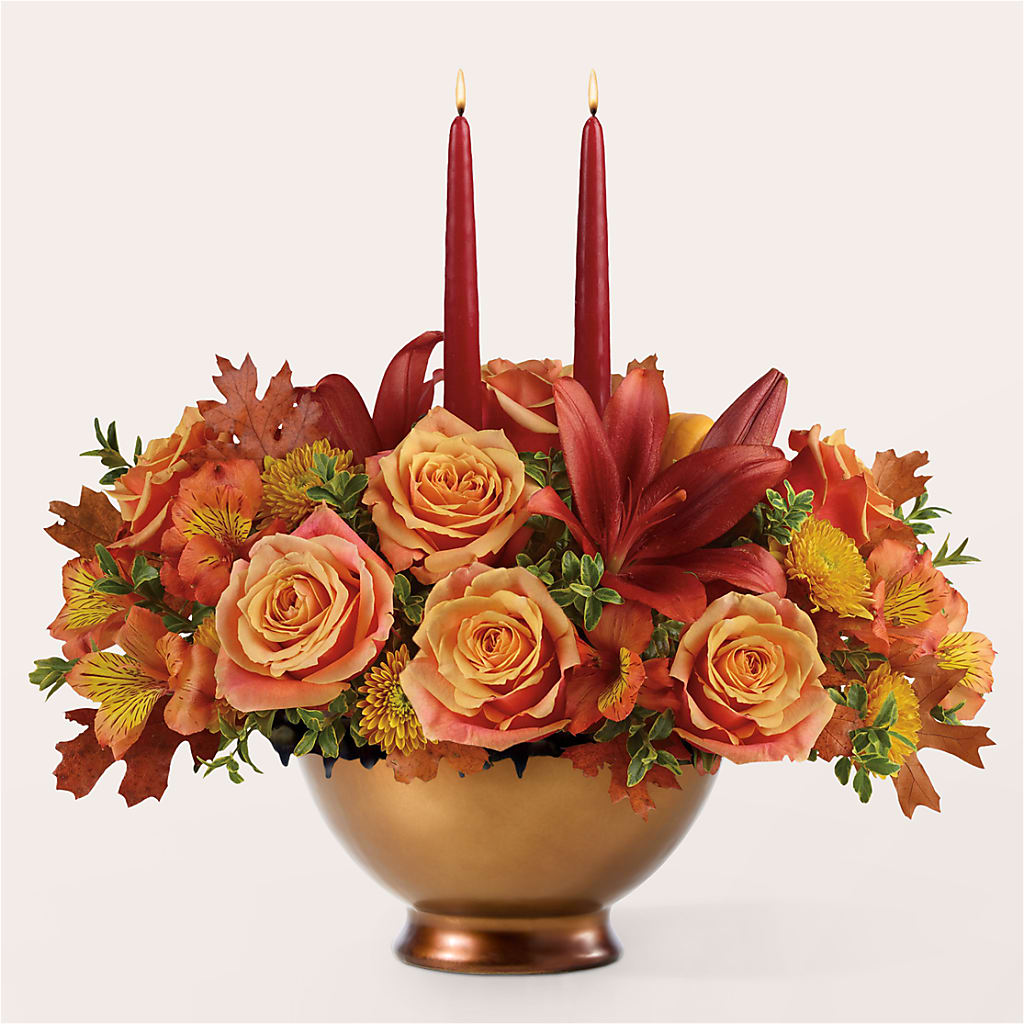 Harvest Table Centerpiece –  Mt Scott Flowers, Happy Valley OR