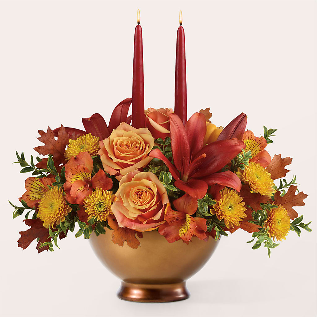 Harvest Table Centerpiece –  Mt Scott Flowers, Happy Valley OR