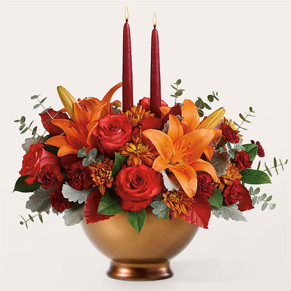 Fruits of Fall Centerpiece –  Mt Scott Flowers, Happy Valley OR