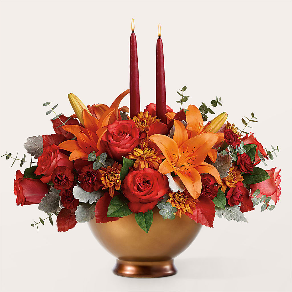 Fruits of Fall Centerpiece –  Mt Scott Flowers, Happy Valley OR