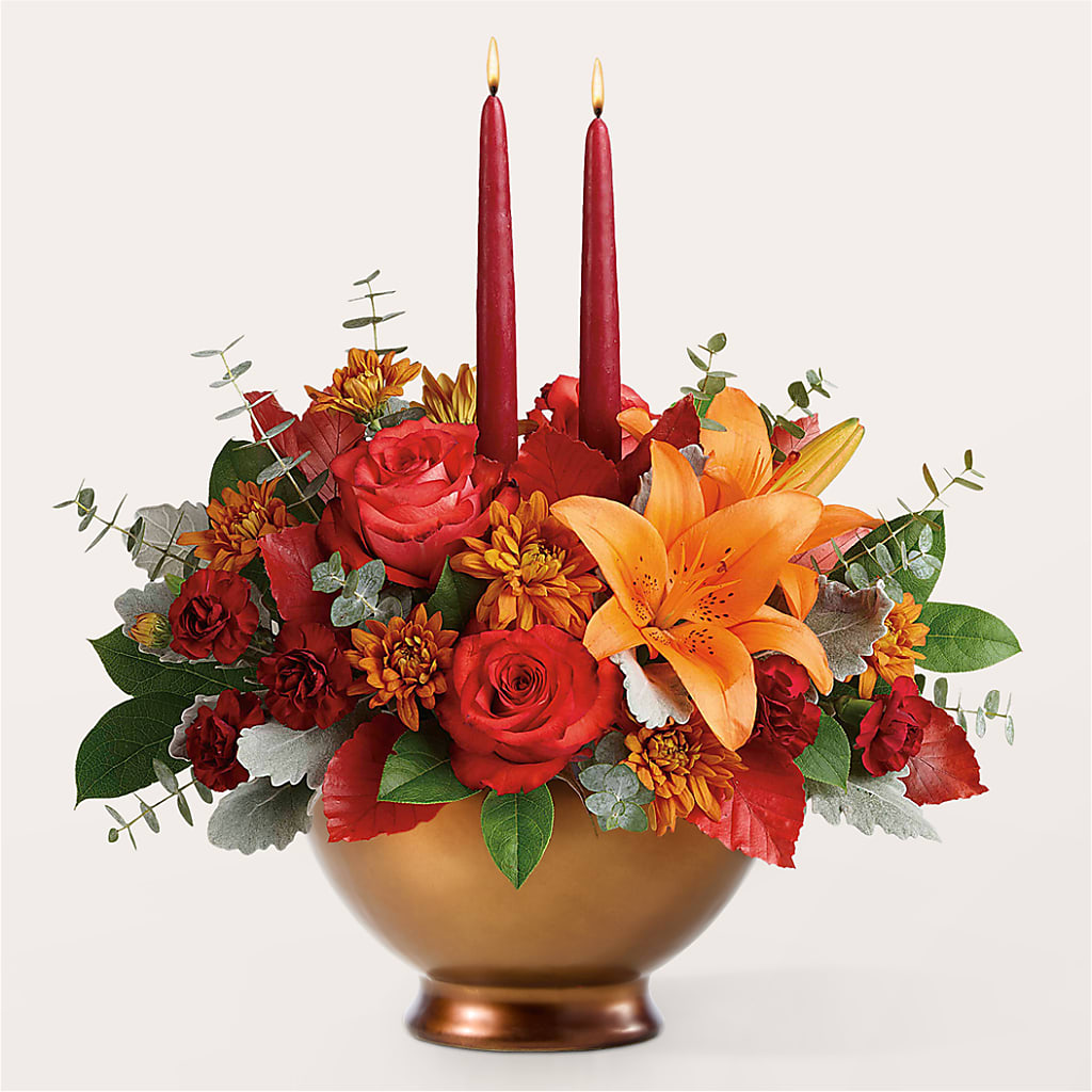 Fruits of Fall Centerpiece –  Mt Scott Flowers, Happy Valley OR