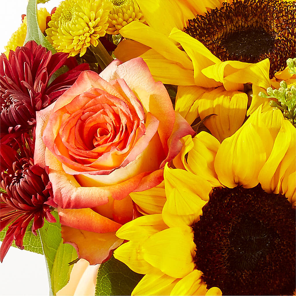 Golden Gourd Pumpkin Bouquet –  Mt Scott Flowers, Happy Valley OR