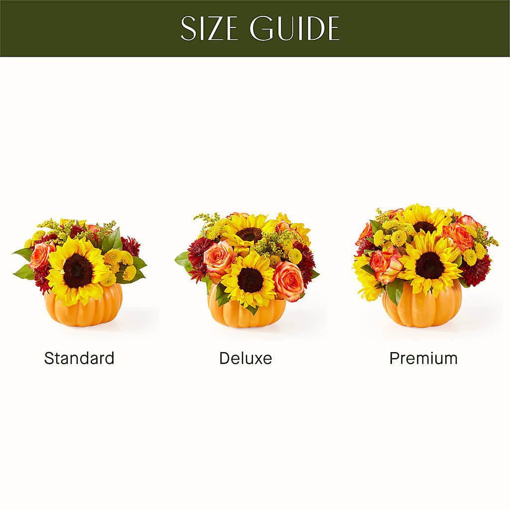 Golden Gourd Pumpkin Bouquet –  Mt Scott Flowers, Happy Valley OR
