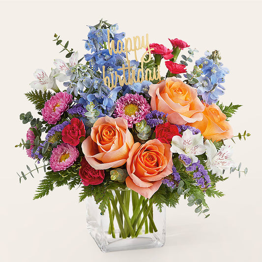 Birthday Bash Bouquet –  Mt Scott Flowers, Happy Valley OR