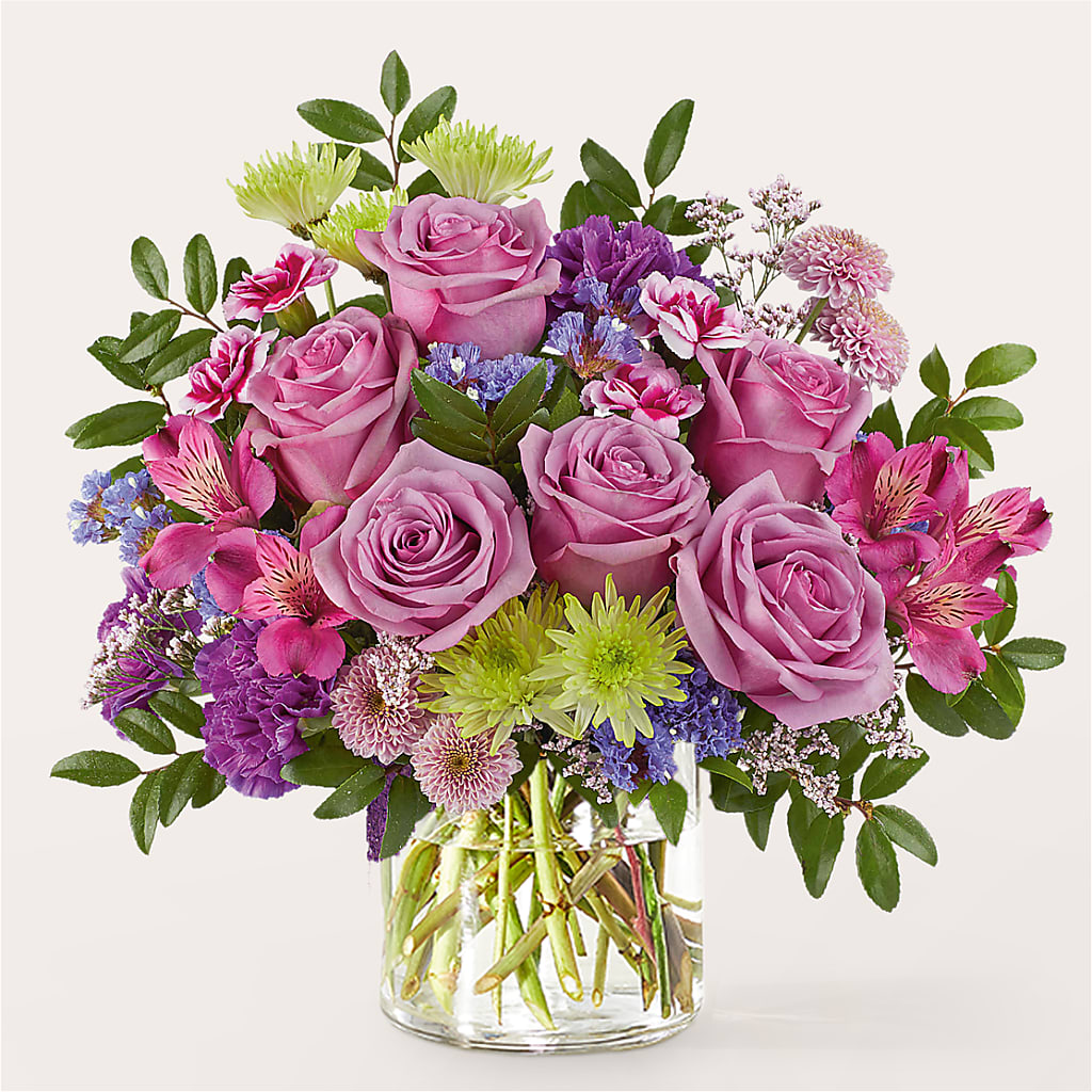 Glass Half Full Bouquet –  Mt Scott Flowers, Happy Valley OR
