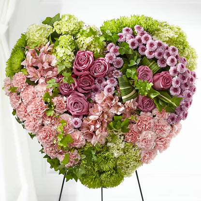 Heartwarming Standing Heart –  Mt Scott Flowers, Happy Valley OR