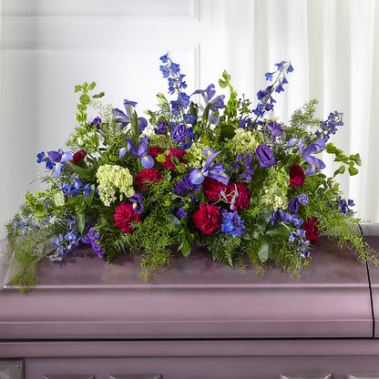 Always Treasured Casket Spray –  Mt Scott Flowers, Happy Valley OR