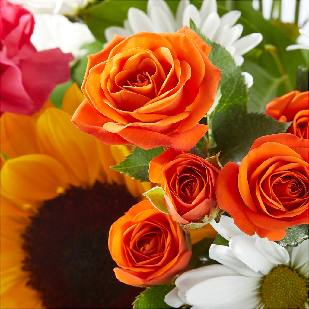 Sun-drenched Blooms Bouquet –  Mt Scott Flowers, Happy Valley OR