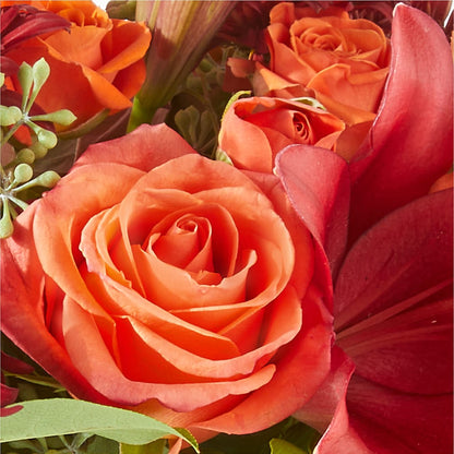 Crimson Leaves Bouquet –  Mt Scott Flowers, Happy Valley OR