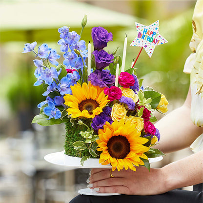 Star of the Day Floral Cake –  Mt Scott Flowers, Happy Valley OR