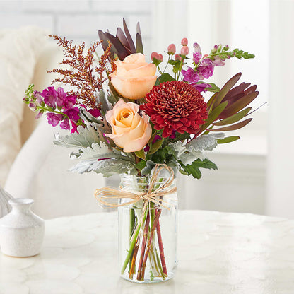 Moody Hues Bouquet –  Mt Scott Flowers, Happy Valley OR