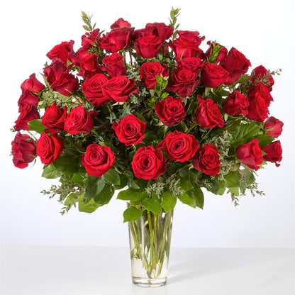 Forever Yours Fifty Stem Red Rose Bouquet –  Mt Scott Flowers, Happy Valley OR