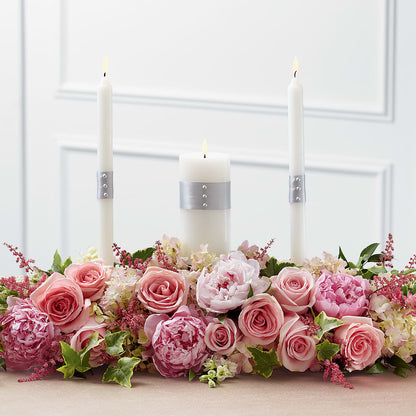 Worldwide Romance Unity Candle Arrangement –  Mt Scott Flowers, Happy Valley OR